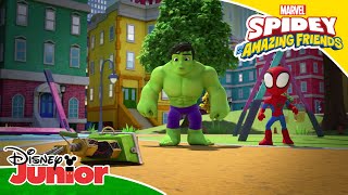 Power Exchange ⚡ | Spidey and His Amazing Friends ?️ | Disney Junior MENA