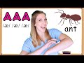 Fun abc phonics chant for kids a to z letter sounds and actions