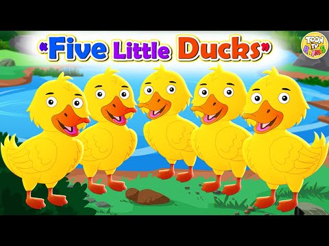 Five little Ducks l Nursery Rhymes & Kids Songs l Toon Tv English Rhymes