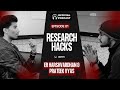 Research Like a Pro: Tips &amp; Tricks from Experts | SIN Official Podcast Season 2 | Feat. Prateek Vyas