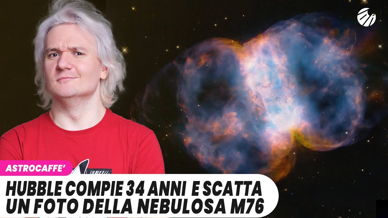 Hubble compie 34 anni (e scatta un foto della nebulosa M76)!