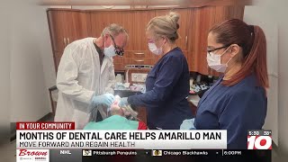 Free dental care restores health and confidence for Amarillo man