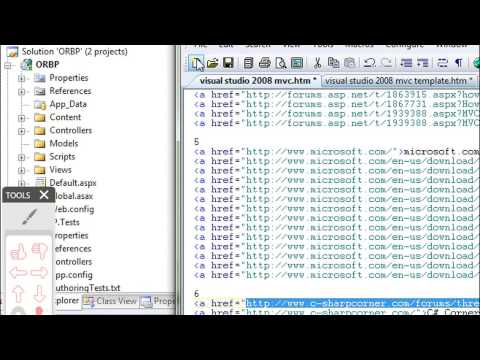 Visual Studio 2008 MVC