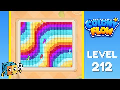 Colony Flow Level 212 Walkthrough Solution