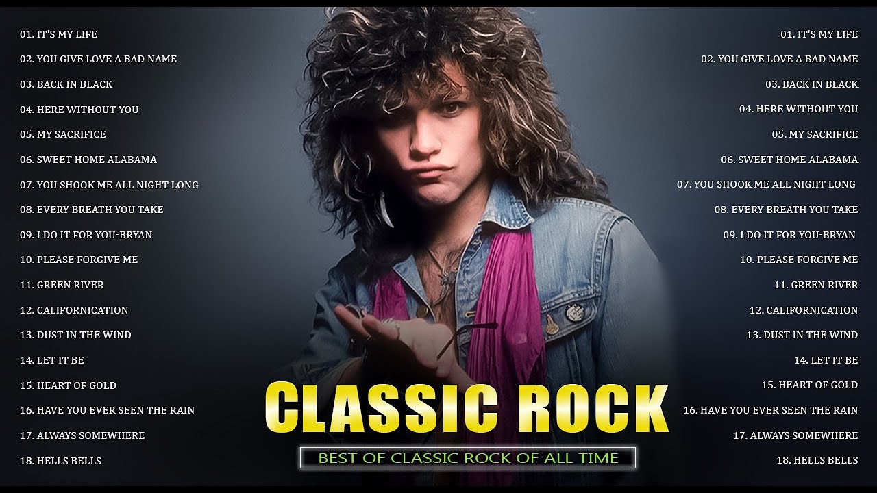 Classic Rock Greatest Hits 60s 70s 80s ACDC Bon Jovi Queen Guns N classic-rock-greatest-hits-60s-70s-80s-acdc-bon-jovi-queen-guns-n