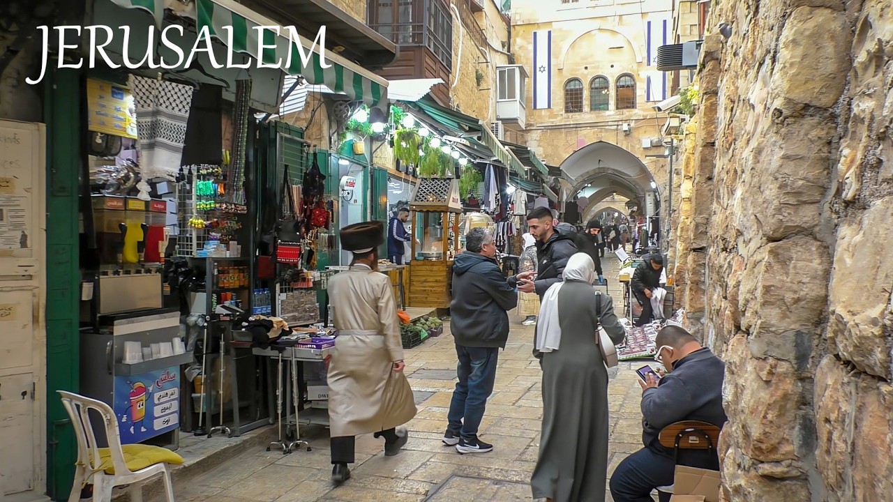 JERUSALEM OLD CITY 2026  — Real Life Behind the Ancient Walls 🇮🇱 4K Walking Tour