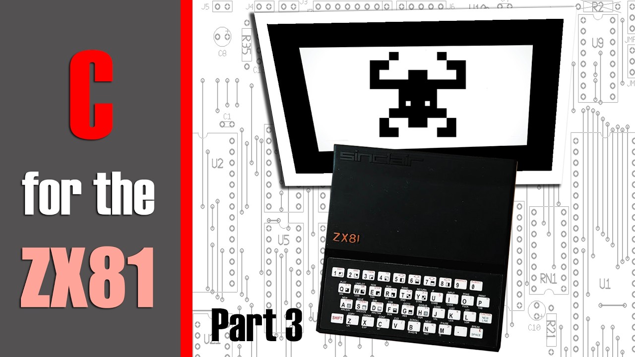 アーニーページ Writing ZX81 games using C with embedded Z80 assembler for faster