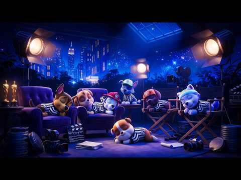 Sleep Fast Tonight 🎬 Cozy Movie Studio Ambience for Insomnia, Overthinking & Deep Sleep