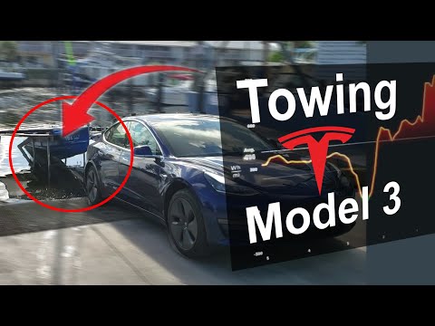 Vídeo: Você pode rebocar com o modelo 3?