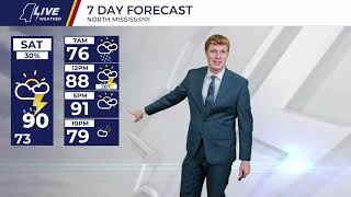 Caleb's Friday Overnight Forecast - 7/24/26