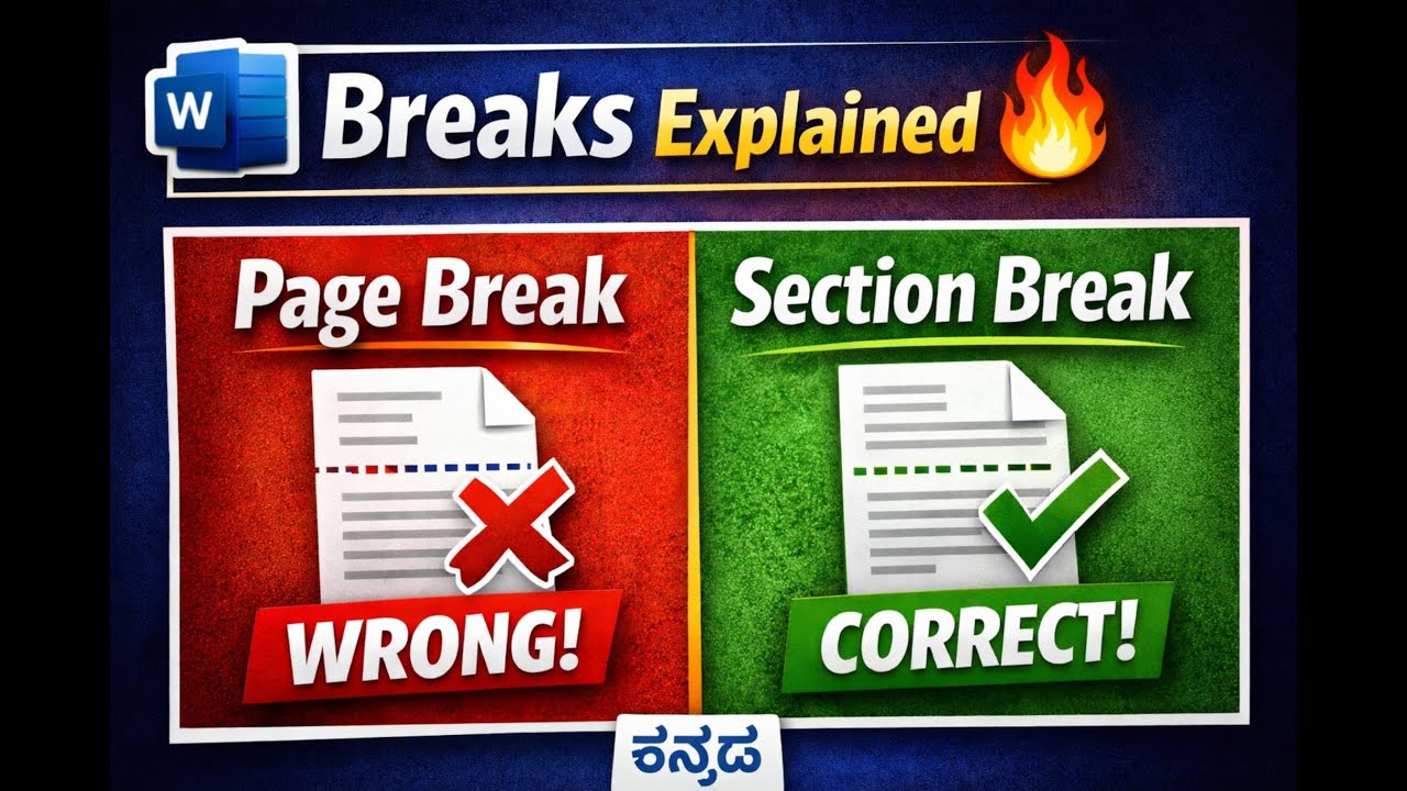 Mastering Breaks in MS Word: The Ultimate Guide to Section Breaks