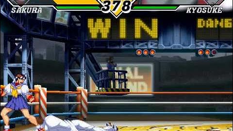 Capcom vs SNK 2 (Dreamcast): Sakura, Athena, Yuri Playthrough Part 2