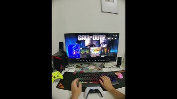 Playing Call of Duty Modern Warfare III (PS5) using Mouse and Keyboard