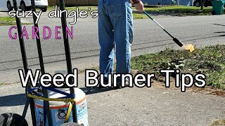 How We Use our Weed Burner - IPM weed management