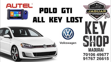 VOLKSWAGEN POLO GTI ALL KEY LOST VIA OBD BY AUTEL 508 #autel #key 7010649677 @jaguarautotronics