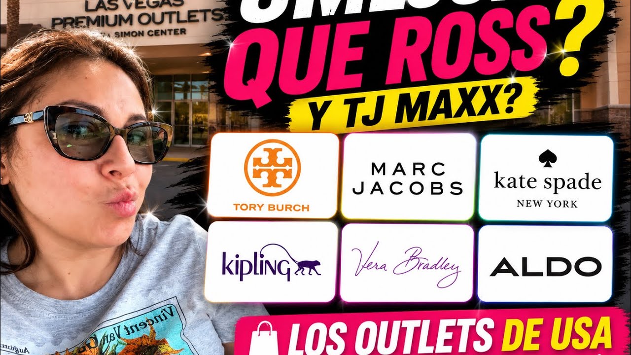 Los OUTLETS de Estados Unidos atraen a millones de turistas… ¿mejor que Ross y TJ Maxx?😱