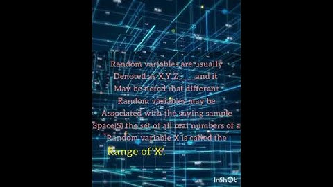 Random variables