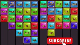 Number Up Merge-2048 Puzzle  #gameparkarea#puzzlegame #numberblocks#androidgameplay#2048game screenshot 2