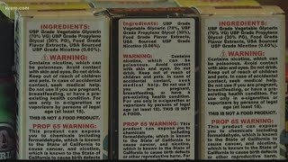 How will Washington state enforce Vitamin E ban in vape products