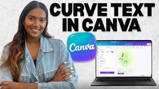 How to Curve Text in Canva (Step-by-Step) | Canva Text Effects Tutorial for Beginners