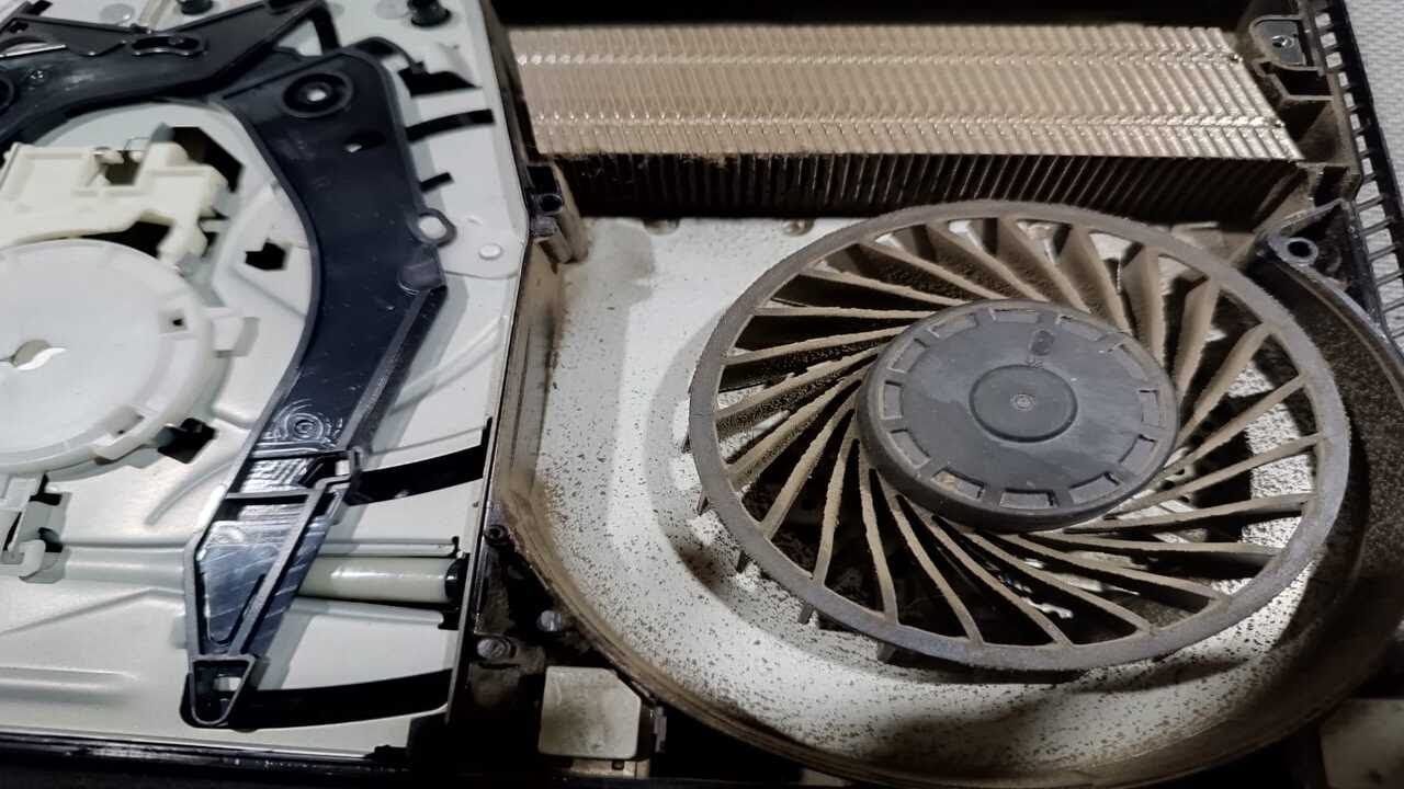 Playstation 4 slim fan temizliği(playstation 4 slim fan cleaning) YouTube