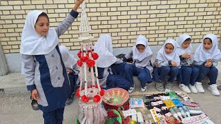 Mobina and her friends shopping at school