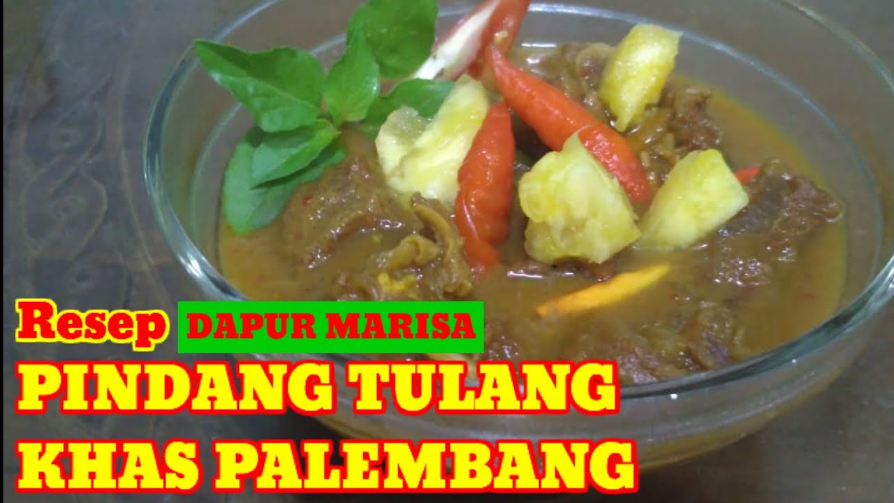 Pindang Tulang Khas Palembang Dapur Marisa Youtube