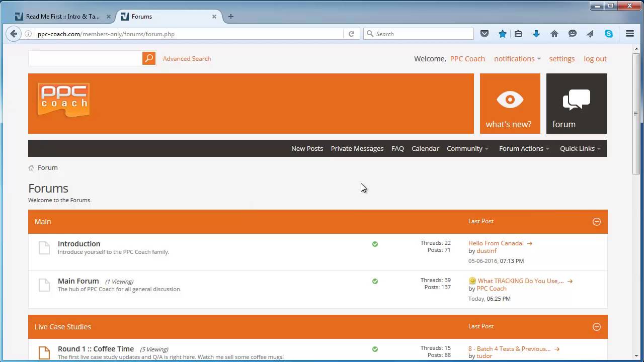 PPC Coach :: Live Case Study Format Explained
