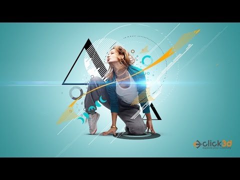 Abstract Art | Photoshop Tutorial | clickd