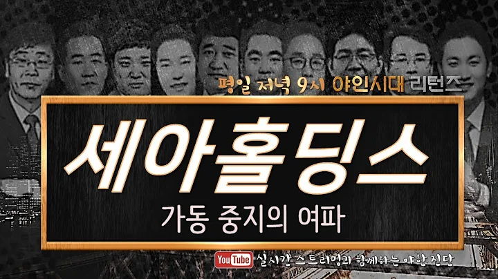 세아홀딩스(058650), 가동 중지의 여파_190704