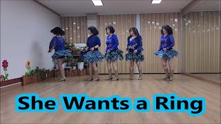 She Wants a Ring - Line Dance