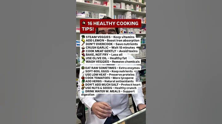 🍳 16 HEALTHY COOKING TIPS #health #cooking #nutrition #food thumbnail