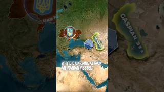 Ukraine Strikes Iranian Ship in the Caspian Sea | Russia-Iran Supply Route Explained