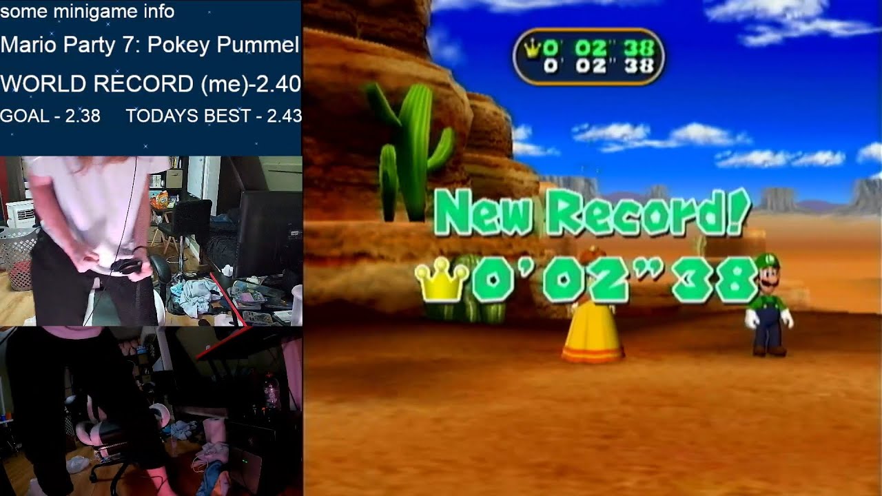 MARIO PARTY 7 POKEY PUMMEL (2"38)