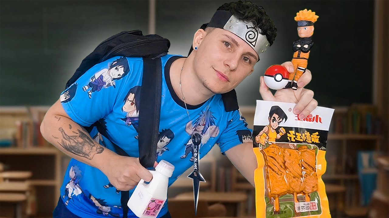 ASMR mas O Menino Que Senta Atrás É OTAKU 🎮 🍜