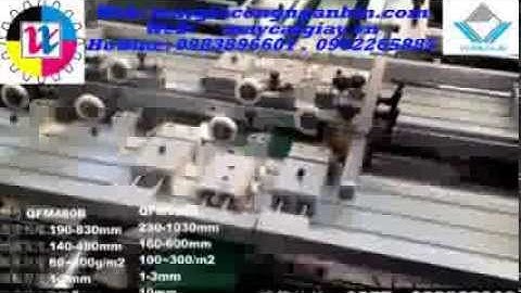 máy làm bìa cứng tự động QFM 460 600