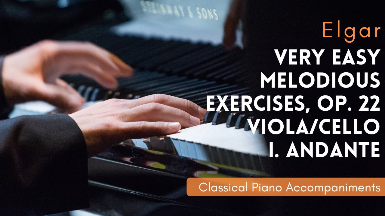 Elgar: Very Easy Melodious Exercises for Viola/Cello, Op. 22 (I ...
