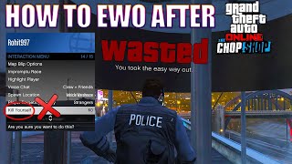 GTA Online: How to Take the Easy Way out after Chop Shop DLC? New Interaction Menu EWO removed!