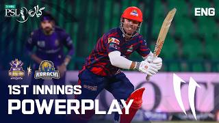 1St Innings Powerplay Quetta Gladiators Vs Karachi Kings English Match 02 Hbl Psl 11 Mzb1K