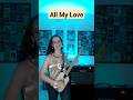 Led Zeppelin's "ALL MY LOVE" on a Lace Cigar Box Guitar! #shorts