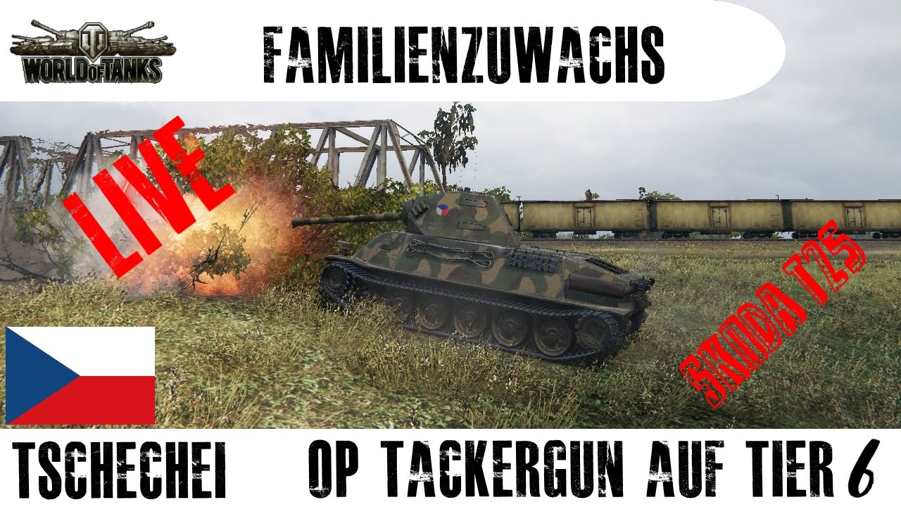 kv 8500 installation World of Tanks - Familienzuwachs - ŠKODA T 25 - Klasse Tacker Gun, mit GOLD fett OP (HD) (60p)
