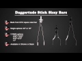 Daggertude Stick Sissy Bars