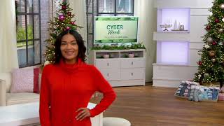 Attitudes by Renee Weekend Chic Waffle Trim Hooded Tunic on QVC
