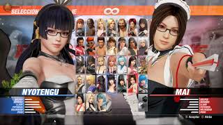 Nyotengu Vs May Dead Or Alive 6 Fanservice