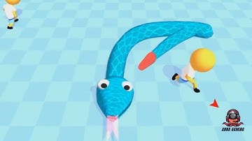 Snake Master 3D 😁🌈😈 GamePlay All Levels [ iOS // Android ] New Game!! Update Game Mobile