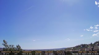 Timelapse Cam 1 - 3. august 2020