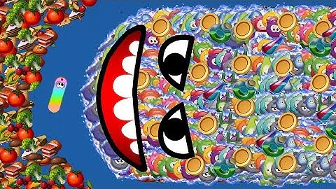 Wormate.io Best Trolling Pro Never Mess With Tiny Snake Epic Wormateio Funny / Best Moments ! 2K #23