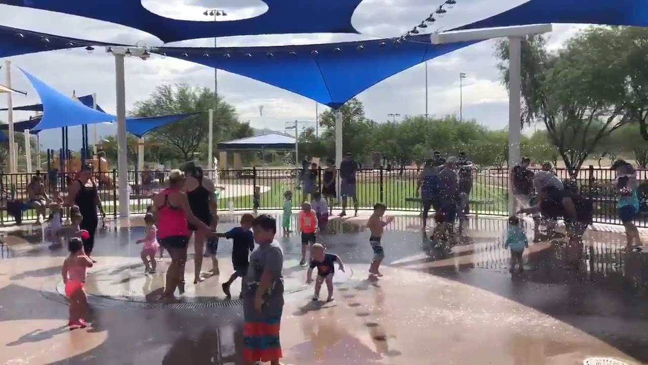 New splash pad opens in Marana YouTube