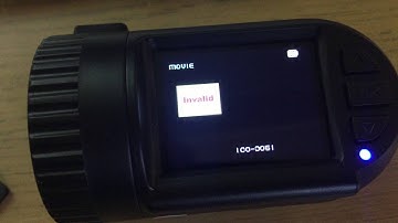 Ambrella Mini 0801 DashCam - Invalid Video