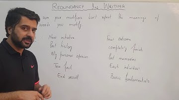 Essay Writing And Redundancy | Avoid Using These Modifiers In Your Writing | CSP Waqar | CSS/PMS